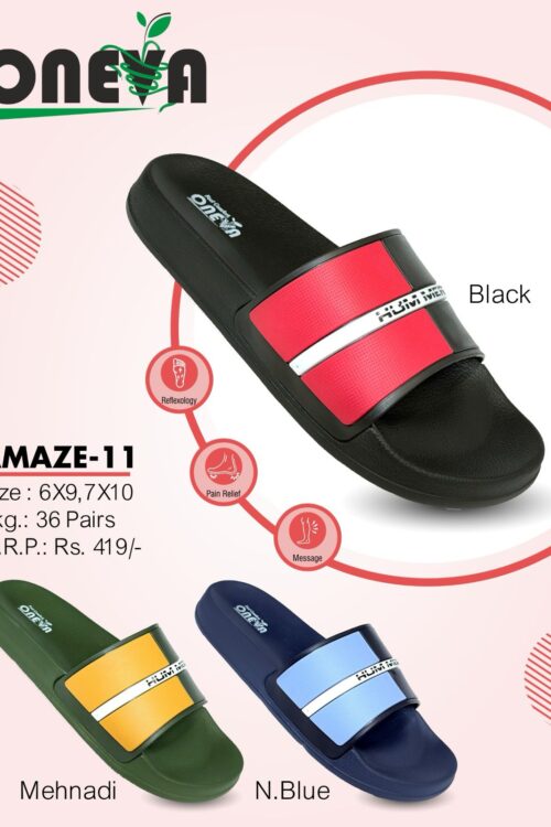 AMAZE 11 BLACK, N.BLUE, MEHANDI